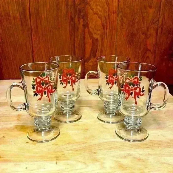 Libbey Glass Company Indiana Glass Pattern "Irish Mug" Vintage - Picture 1 of 9